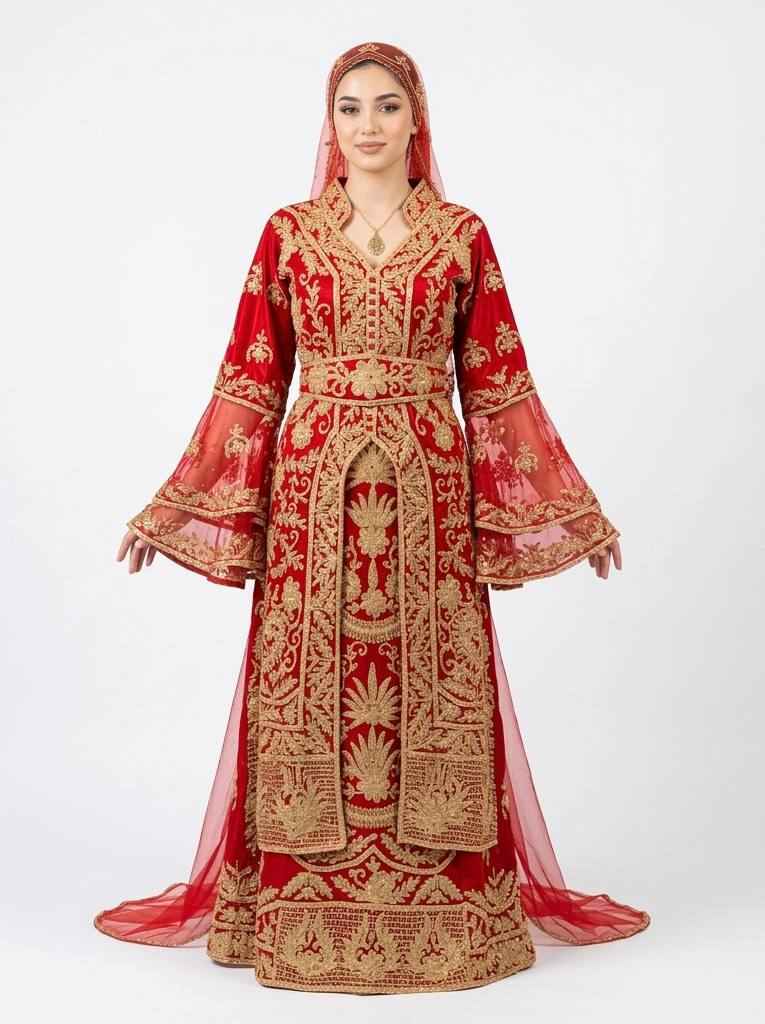 All Embroidered Palestinian Styles Dresses, Jackets & More